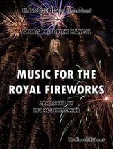 Music for the Royal Fireworks Concert Band sheet music cover